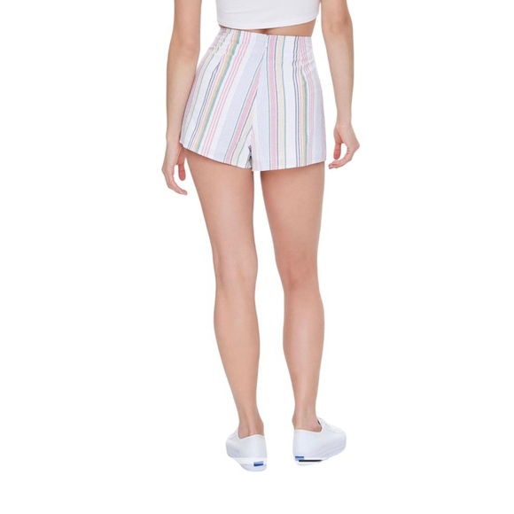 Striped lace up shorts Size L - Picture 4 of 12